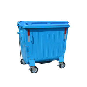 1.1 CBM METAL BIN FLAT LID