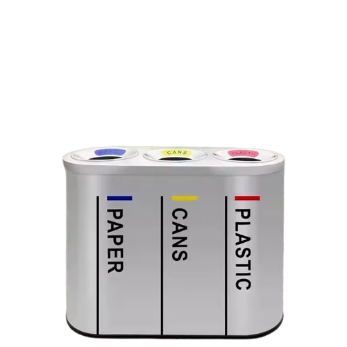 3 Compartment Bin 3 x 60 Ltr