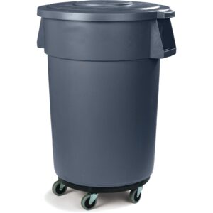 ROUND BIN WITH DOLLY & LID 125 LITRES