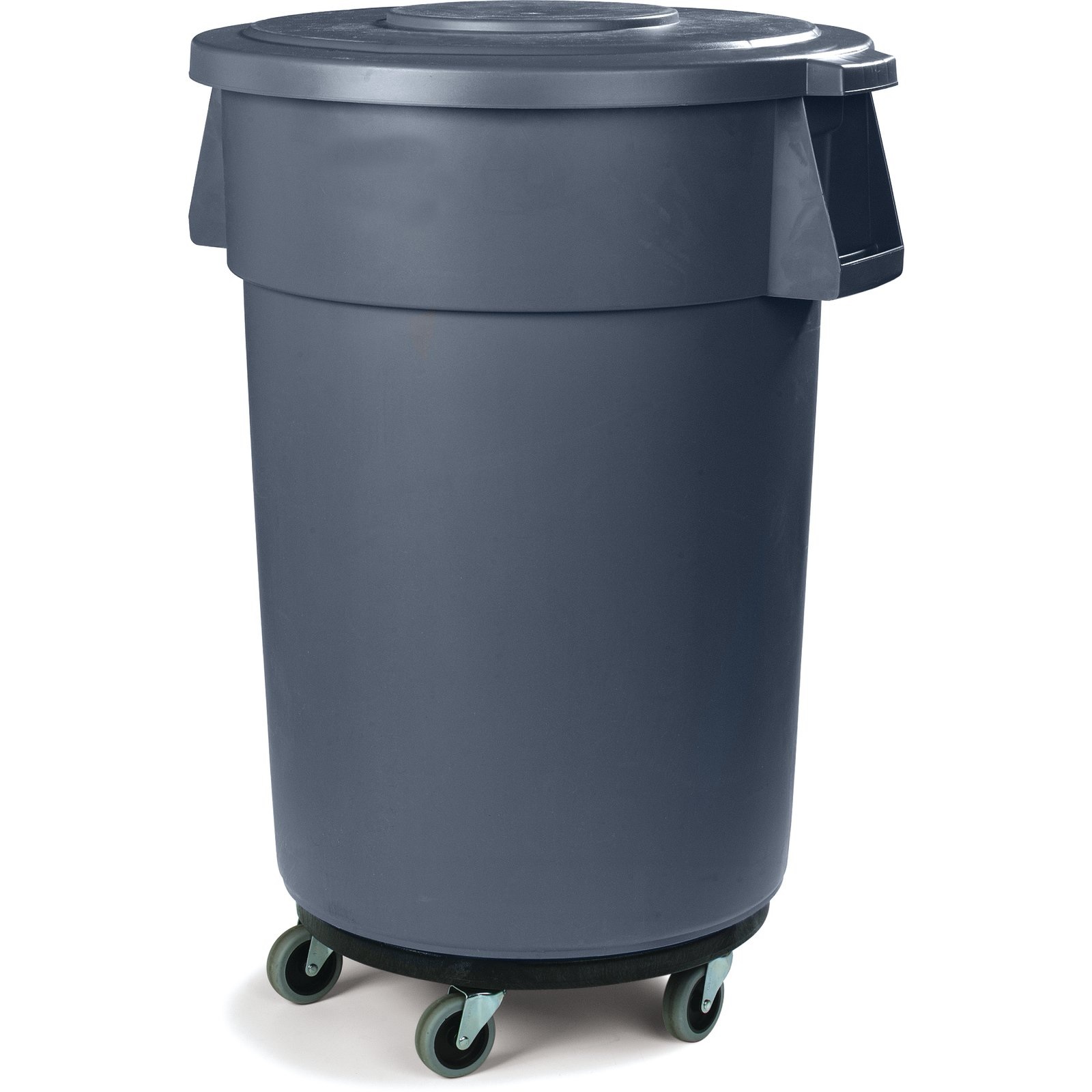 ROUND BIN WITH DOLLY & LID 125 LITRES